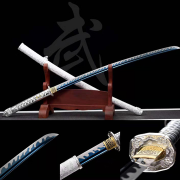 The komandona Handmade Katana Spring Steel-Romance of Men